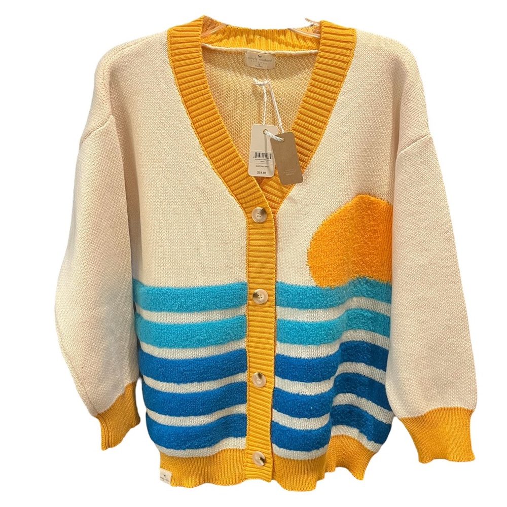 NWT Simply Southern Sweater Vest Size S